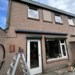 knikarmscherm ibiza plus in antracietgrijze kleur in hengelo