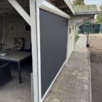 ritsscreen solidscreen zonwering voor terrasoverkapping in lattrop